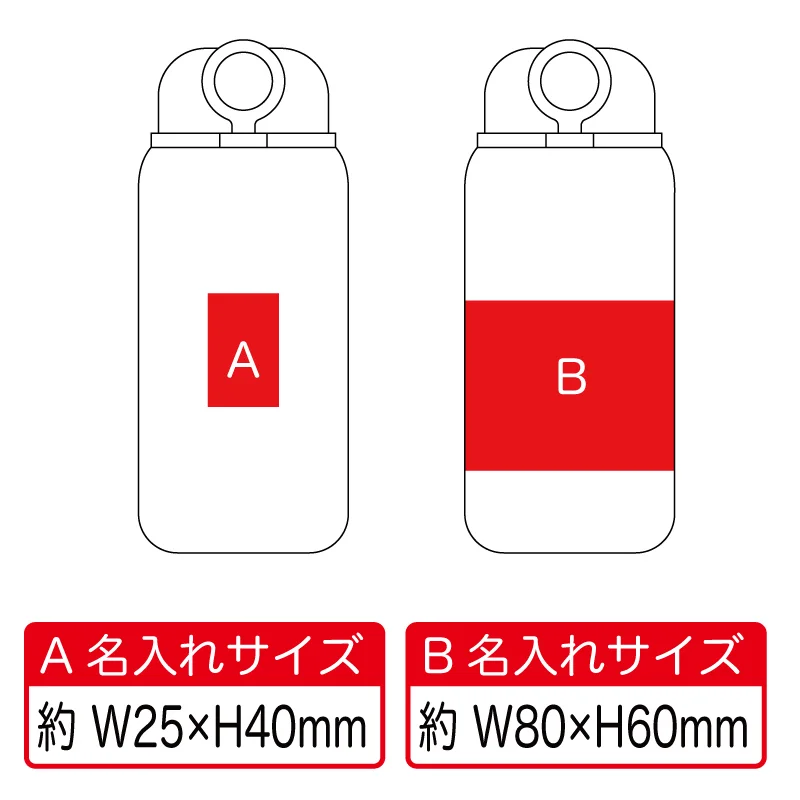 PREMO ラウンドサーモボトル500ml【パッド印刷/回転シルク印刷】　V010598