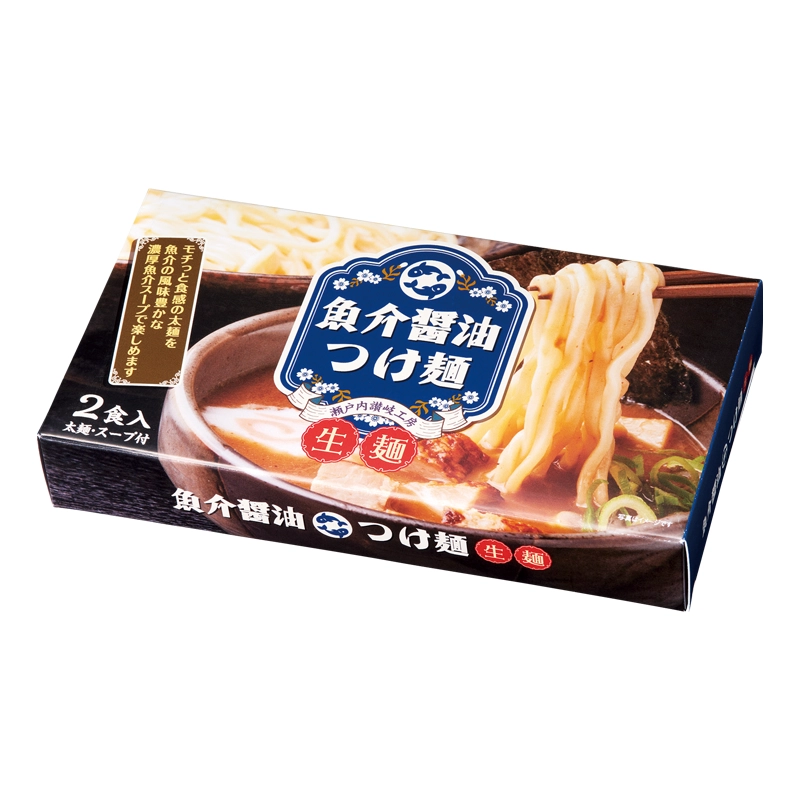 太麺　魚介醤油つけ麺2食入 35915 【軽減税率対象】