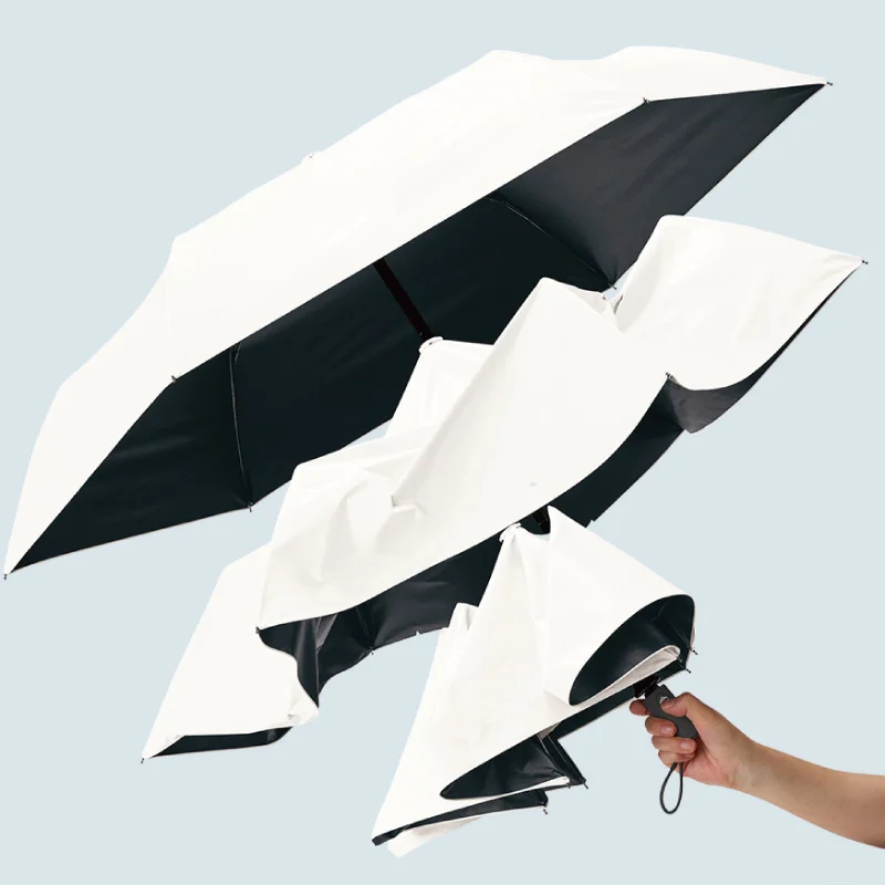 自動開閉遮光折りたたみ傘（スムーズ収納タイプ）　TU-0002