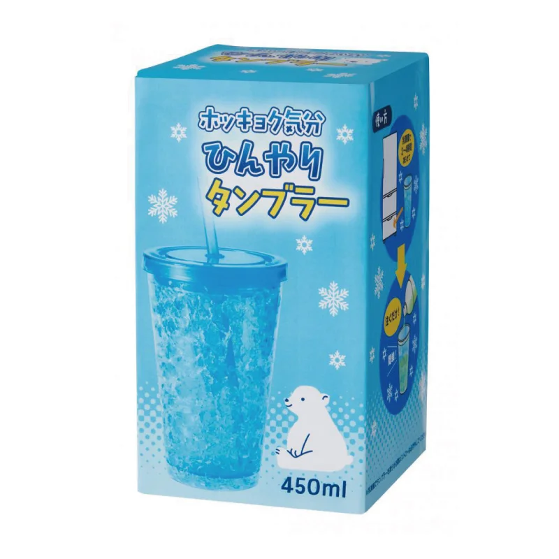 ホッキョク気分 ひんやりタンブラー【パッド印刷/回転シルク印刷】　2374511