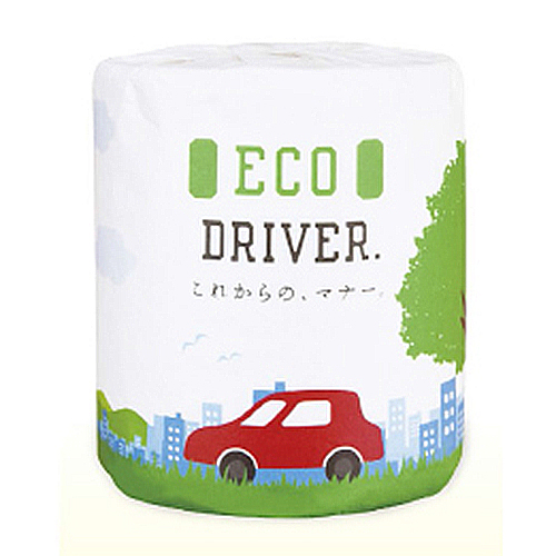 啓発トイレットペーパー「ECO DRIVER（エコ ドライバー）」2966