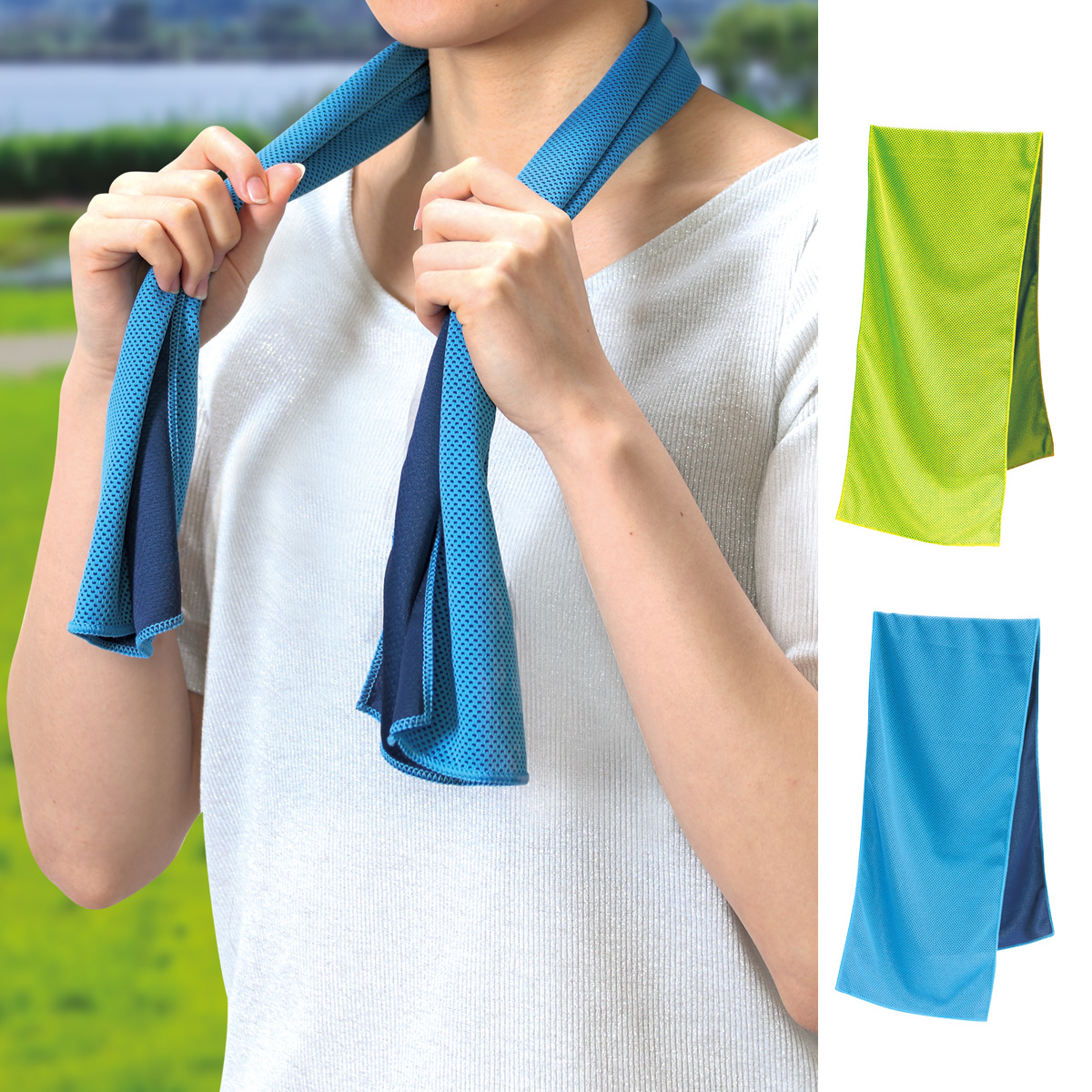 ひんやりクールタオル　7615