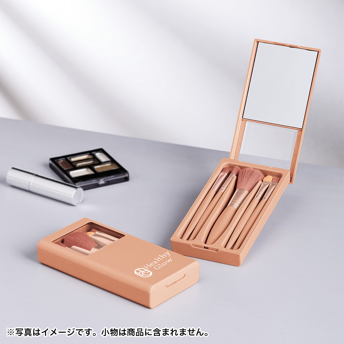 フォーボーテ ミラー付きコスメブラシ5本セット 247016