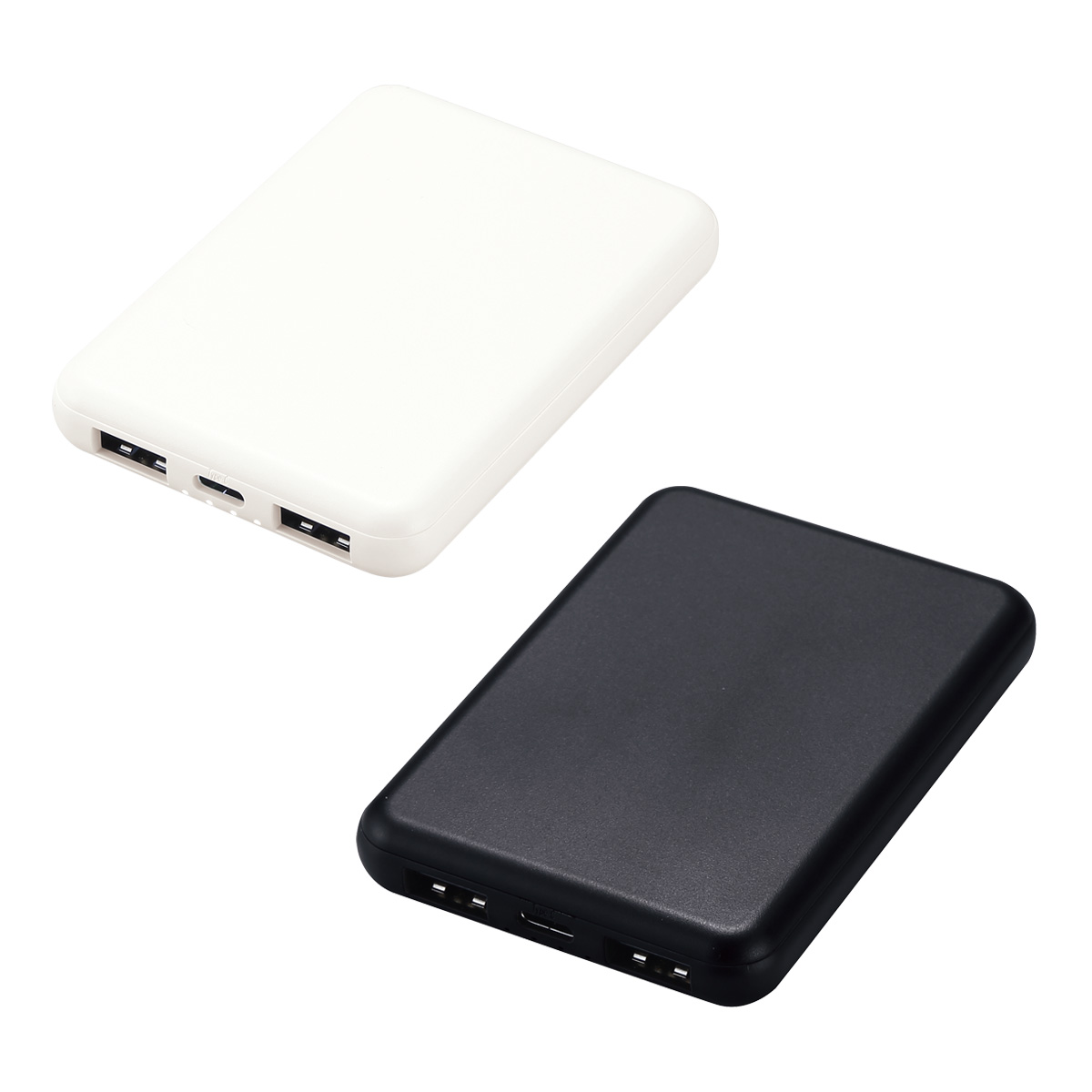 薄型軽量 急速充電モバイルバッテリー5000　253531