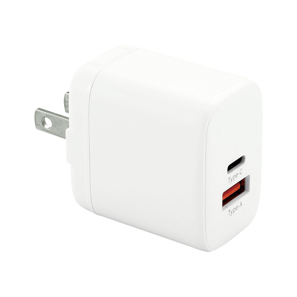 急速充電PD対応2ポートAC充電器 253042