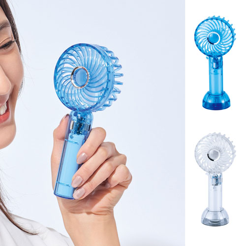 クリアハンディファン（ストラップ付き） 251581