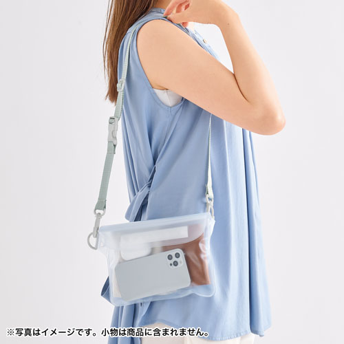 フロストクリア・２WAY防滴ショルダーバッグ 261009