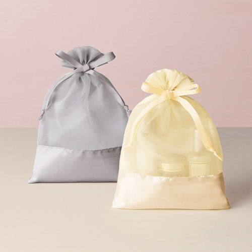 ルルクレール・サテンオーガンジーギフト巾着 257441