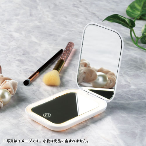 ライトアップコンパクトミラー 257068