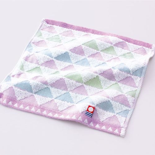 今治うろこ模様ミニタオル 257070