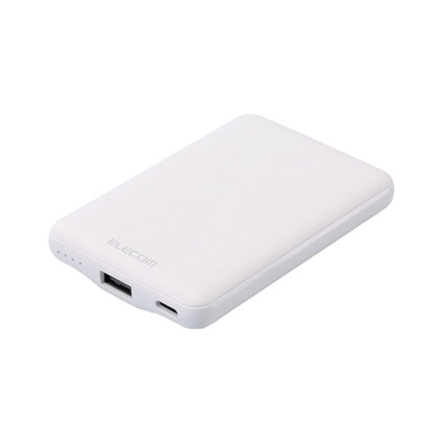 エレコム・モバイルバッテリーDE-C45-5000（ホワイト） 261581