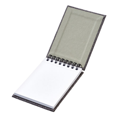 リサイクルPET生地使用リングメモ帳 261044