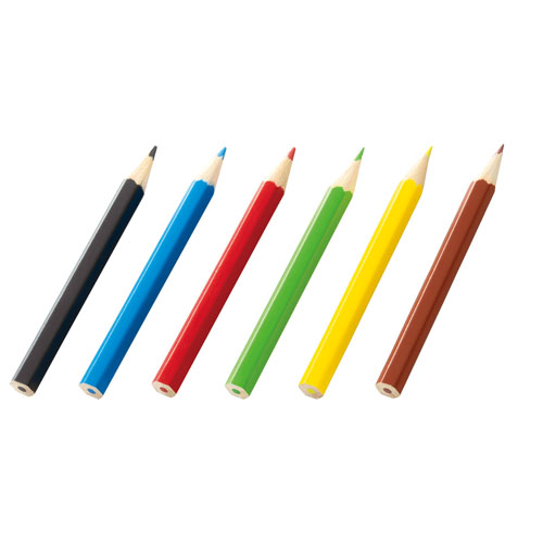ミニ色鉛筆6本セット 265043