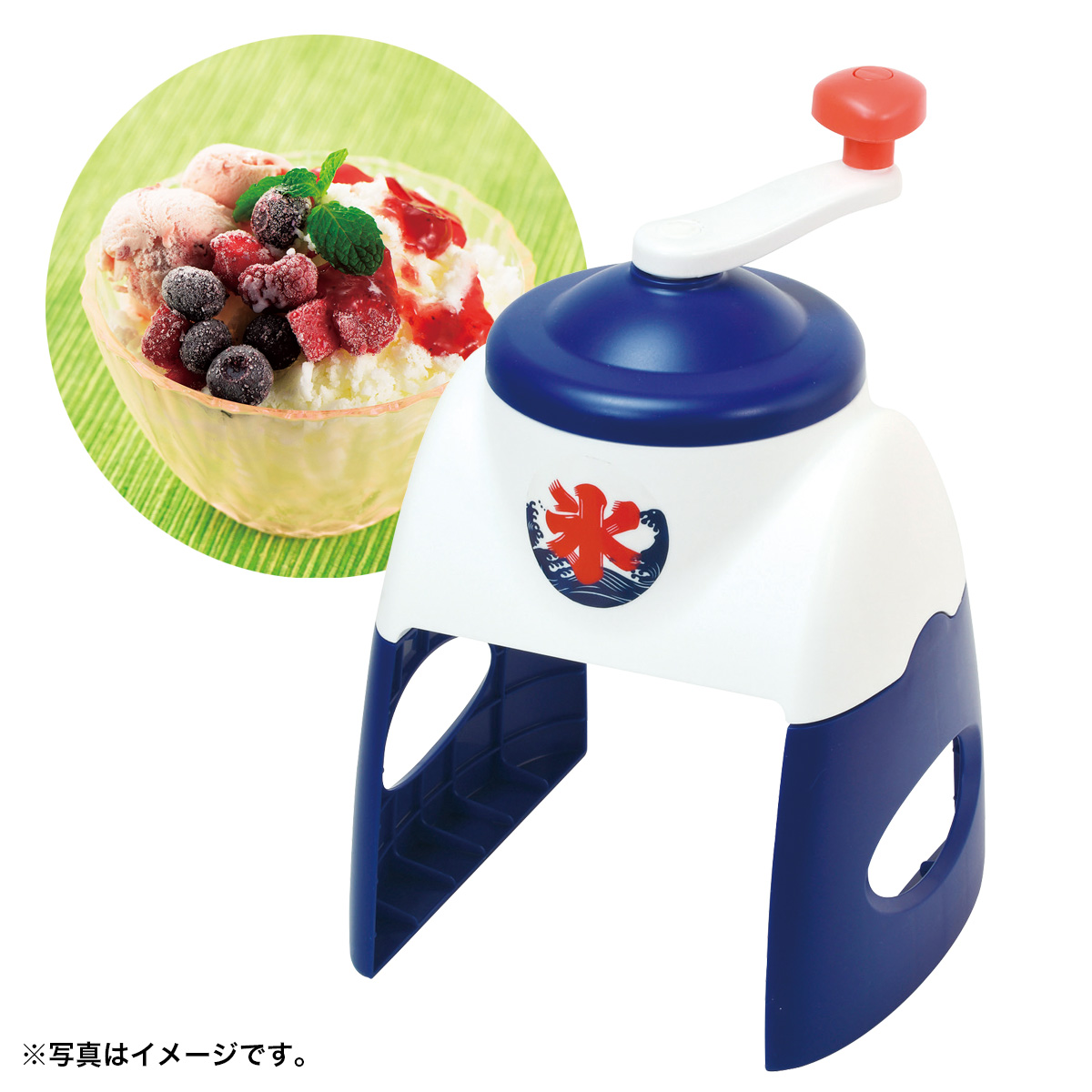 おうち氷屋さん 手動かき氷器　36568