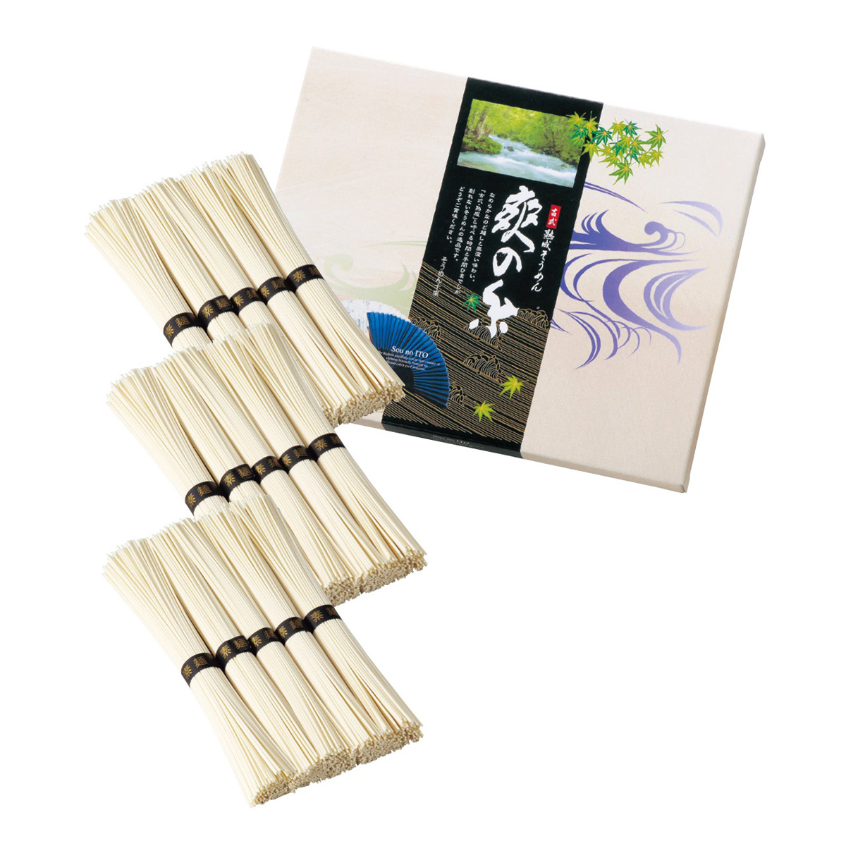 古式熟成そうめん 爽の糸15束　23538　【軽減税率対象】