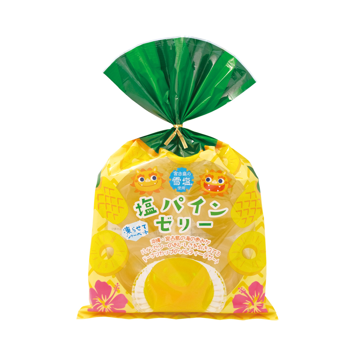 凍らせて食べる塩パインゼリー4個入　36562　【軽減税率対象】