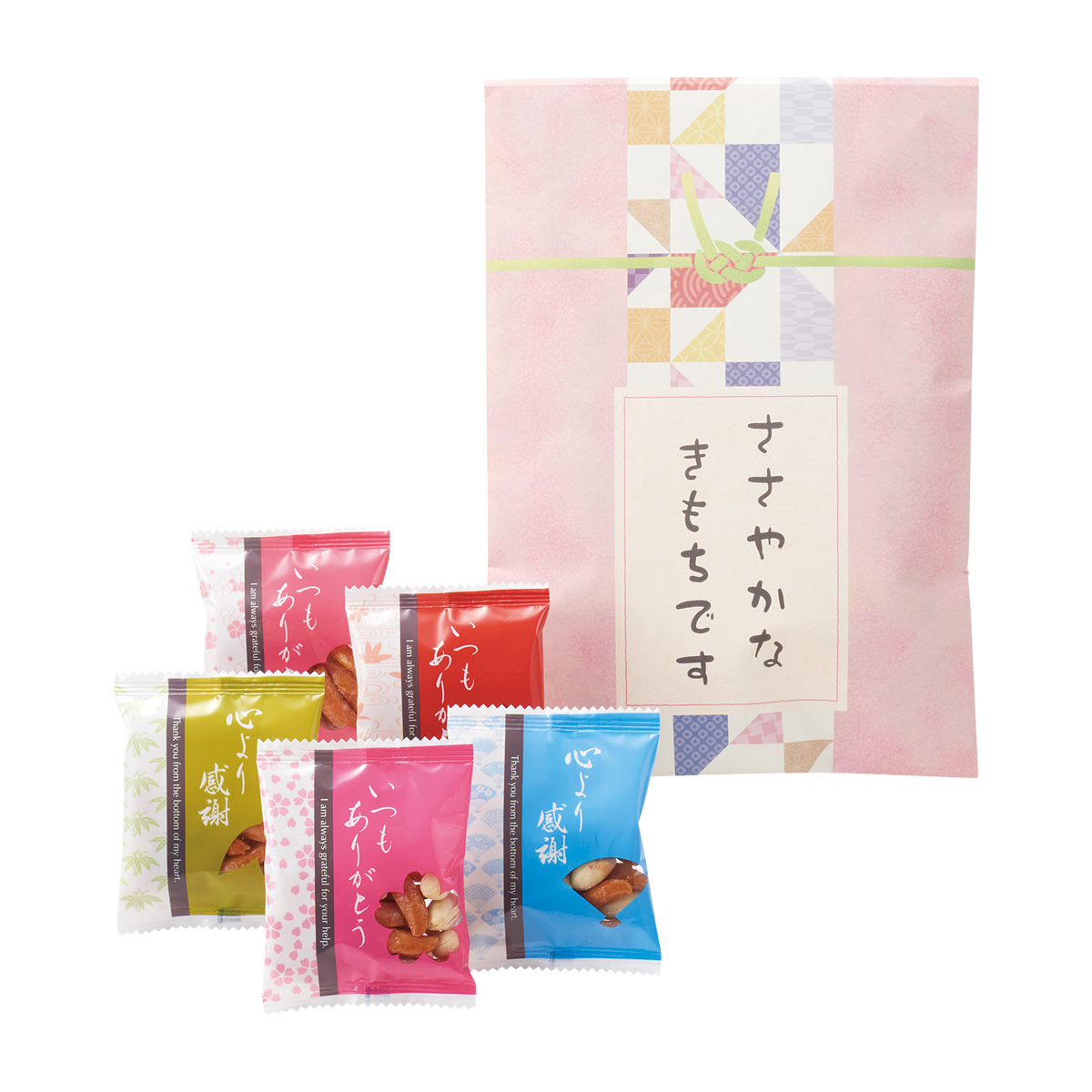 「ささやかなきもちです」封筒(柿ピー)　36554　【軽減税率対象】