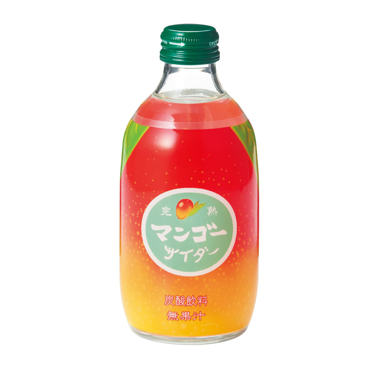 果実サイダー300ml 完熟マンゴー　36003KM　【軽減税率対象】