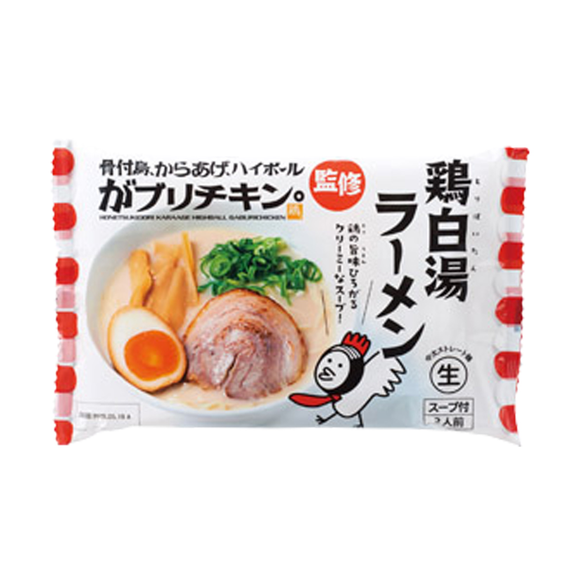 名店ラーメン2食入持帰り袋付　がブリチキン｡鶏白湯　36679GB【軽減税率対象】