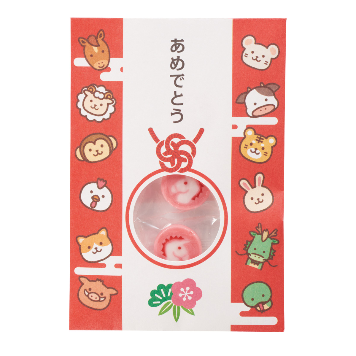 ポチ袋入干支飴 午 36775【軽減税率対象】