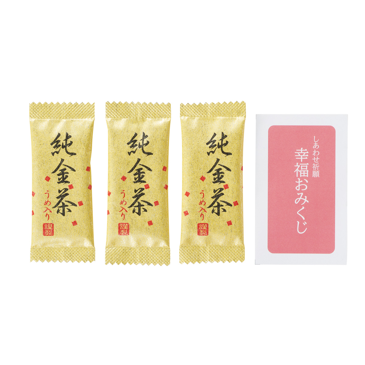 梅入り純金茶3包(おみくじ付) 35107【軽減税率対象】