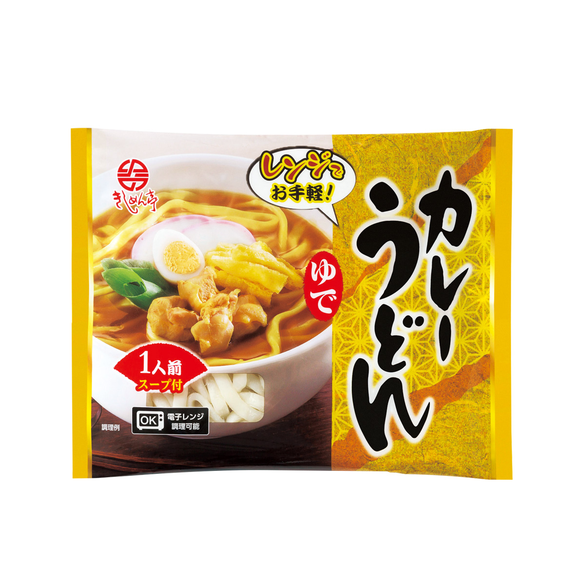 レンジでお手軽うどん1人前 カレーうどん 34602CU【軽減税率対象】