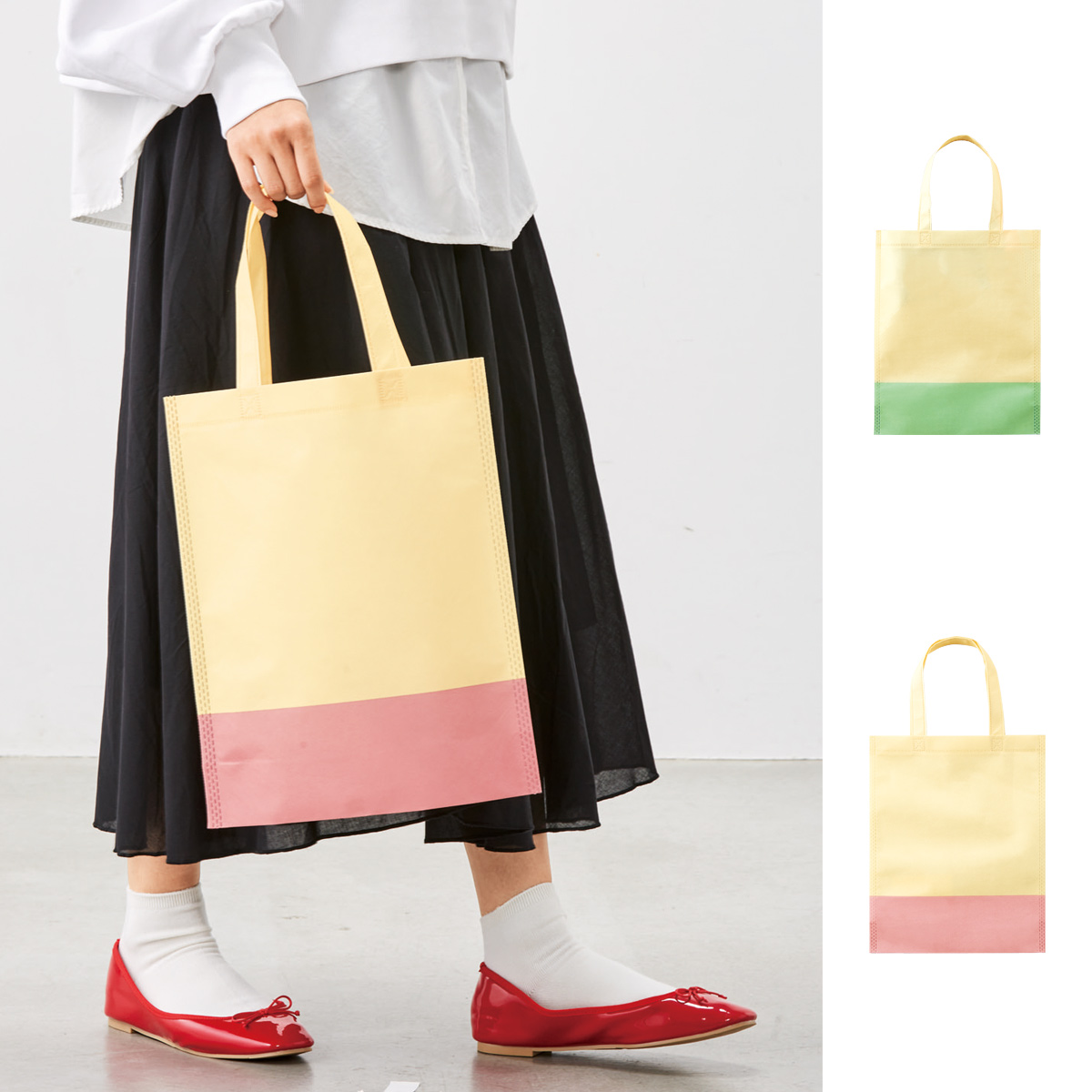 リル　再生PETガゼットマチ付A４トート　36889