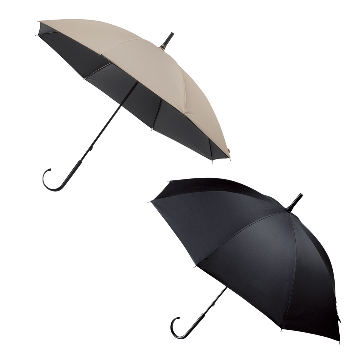 ベーシックカラー晴雨兼用長傘　36468