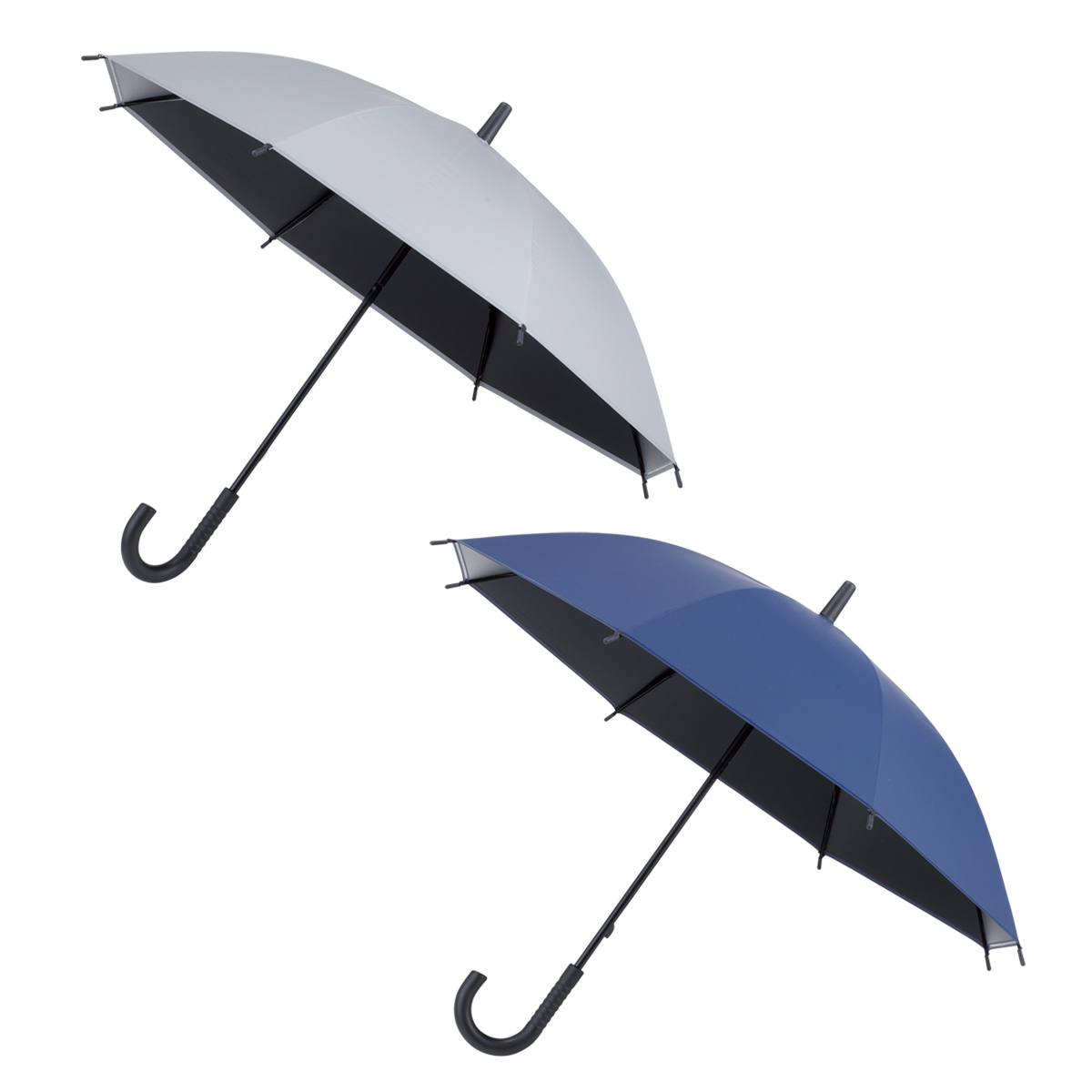 遮光ビニール晴雨兼用長傘　36942