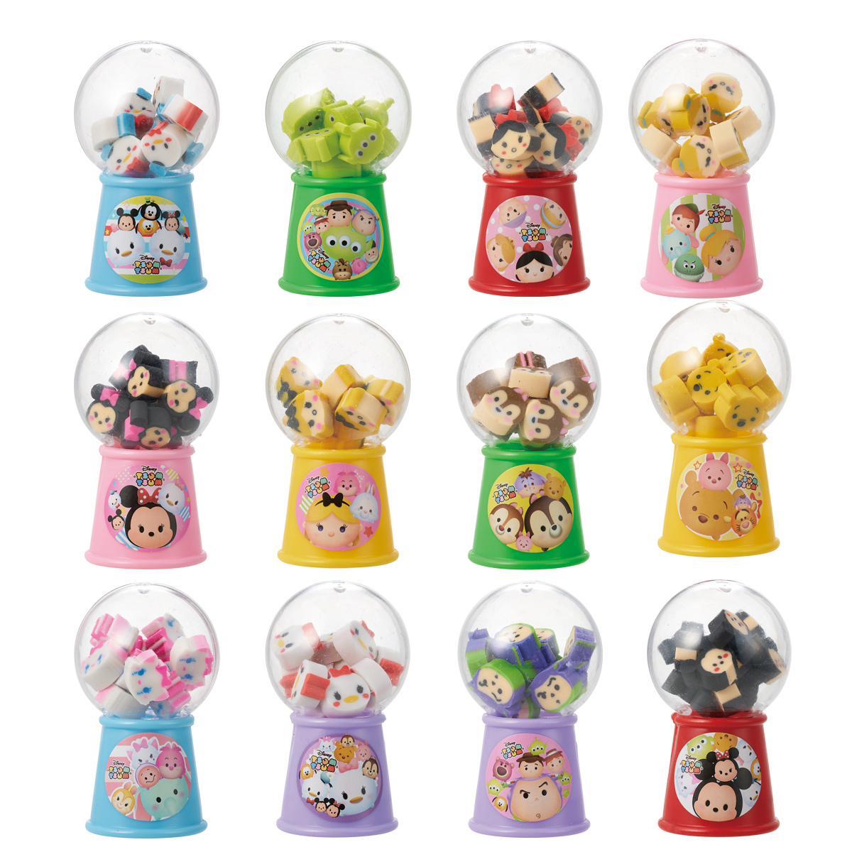 キャラクターかわいいガチャ消しゴム　36707