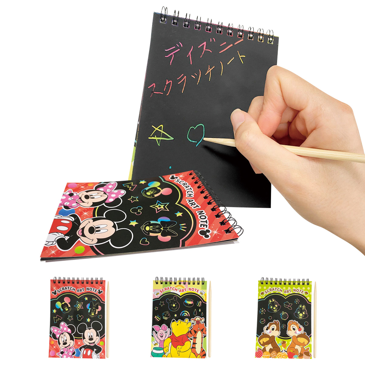 キャラクター スクラッチノート　36941