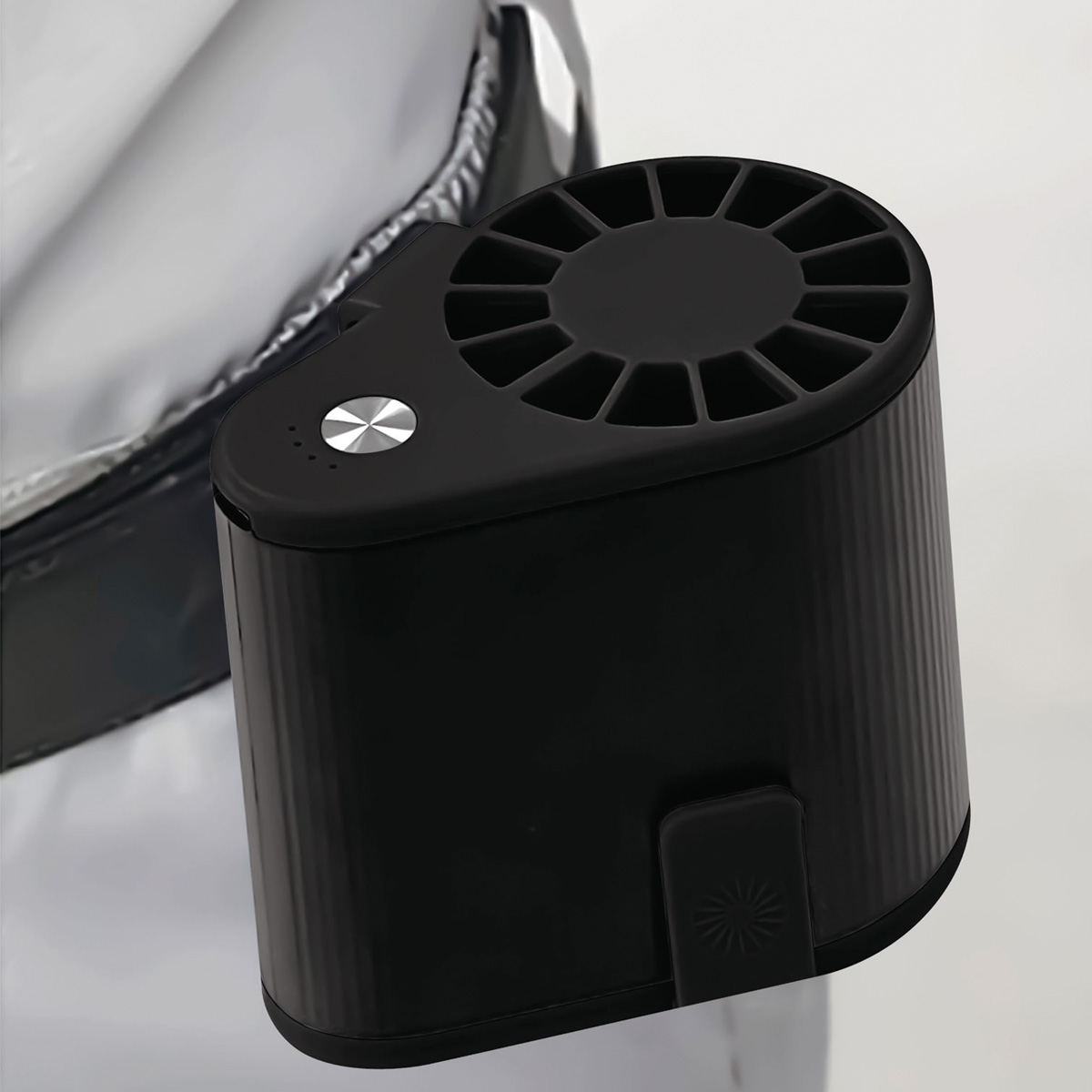 USB充電式 コンパクトベルトファン　37081