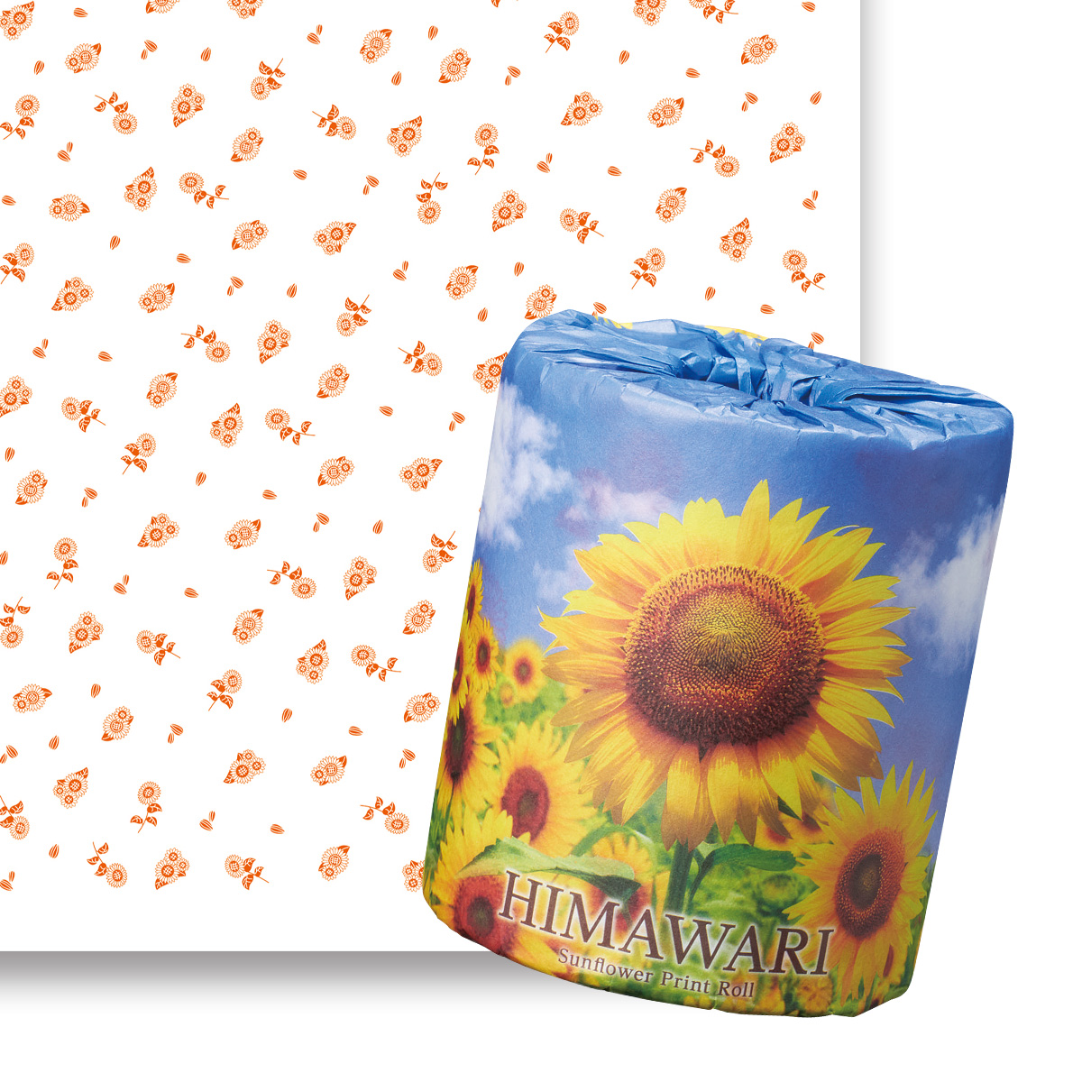 ひまわりトイレットロール　37018