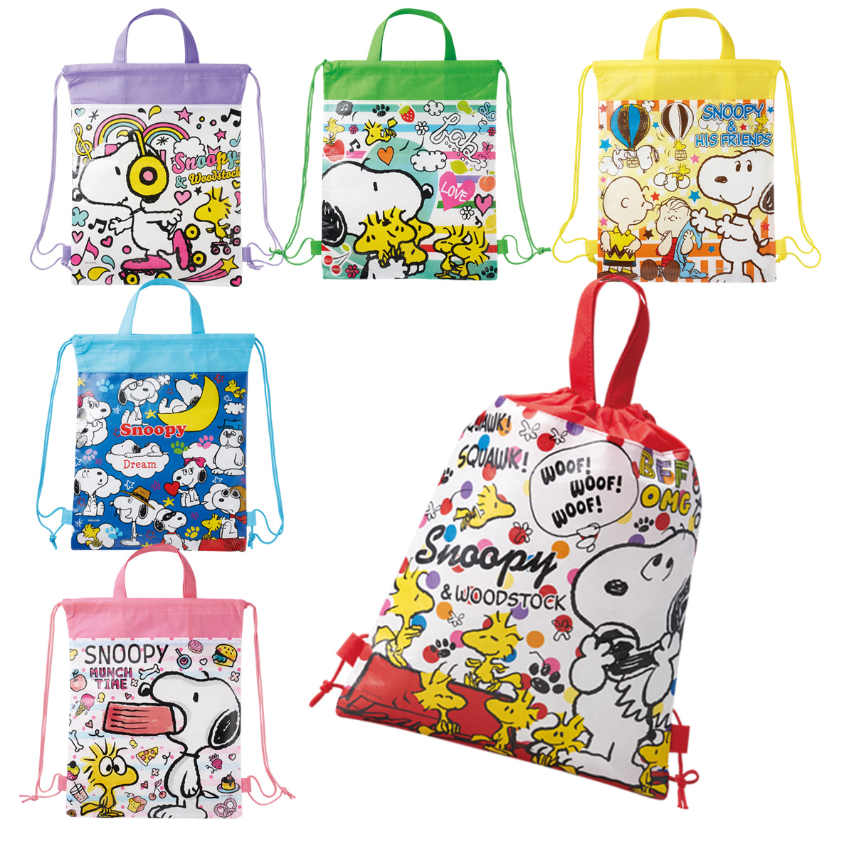 キャラクターバッグ付お菓子5点セット　37039