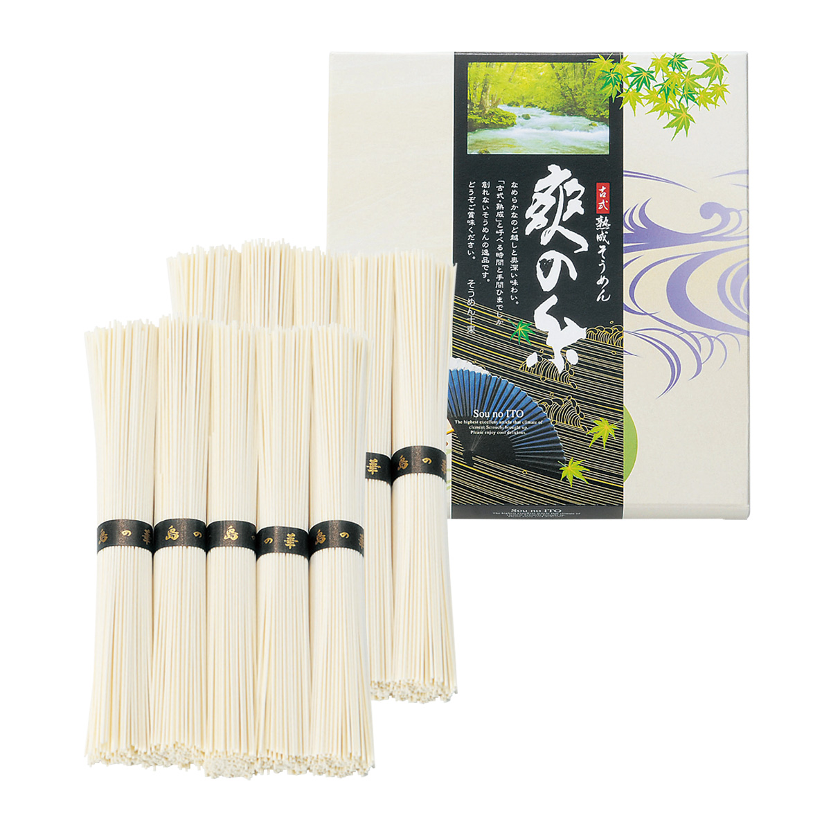 古式熟成そうめん　爽の糸10束　23537　【軽減税率対象】