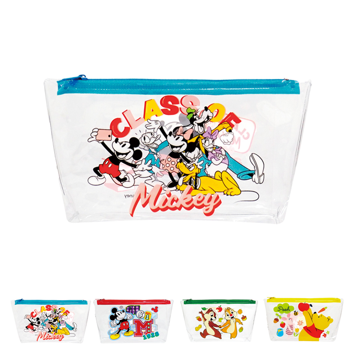 キャラクターカラフルクリアポーチ　37099