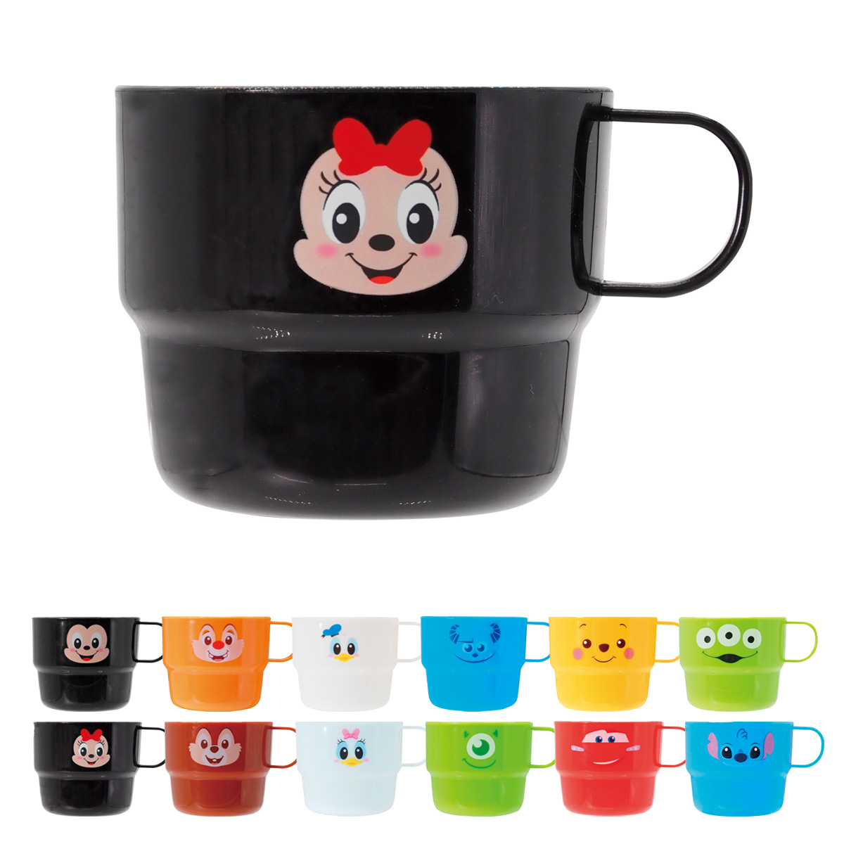 キャラクターカラフルスタッキングコップ　37102