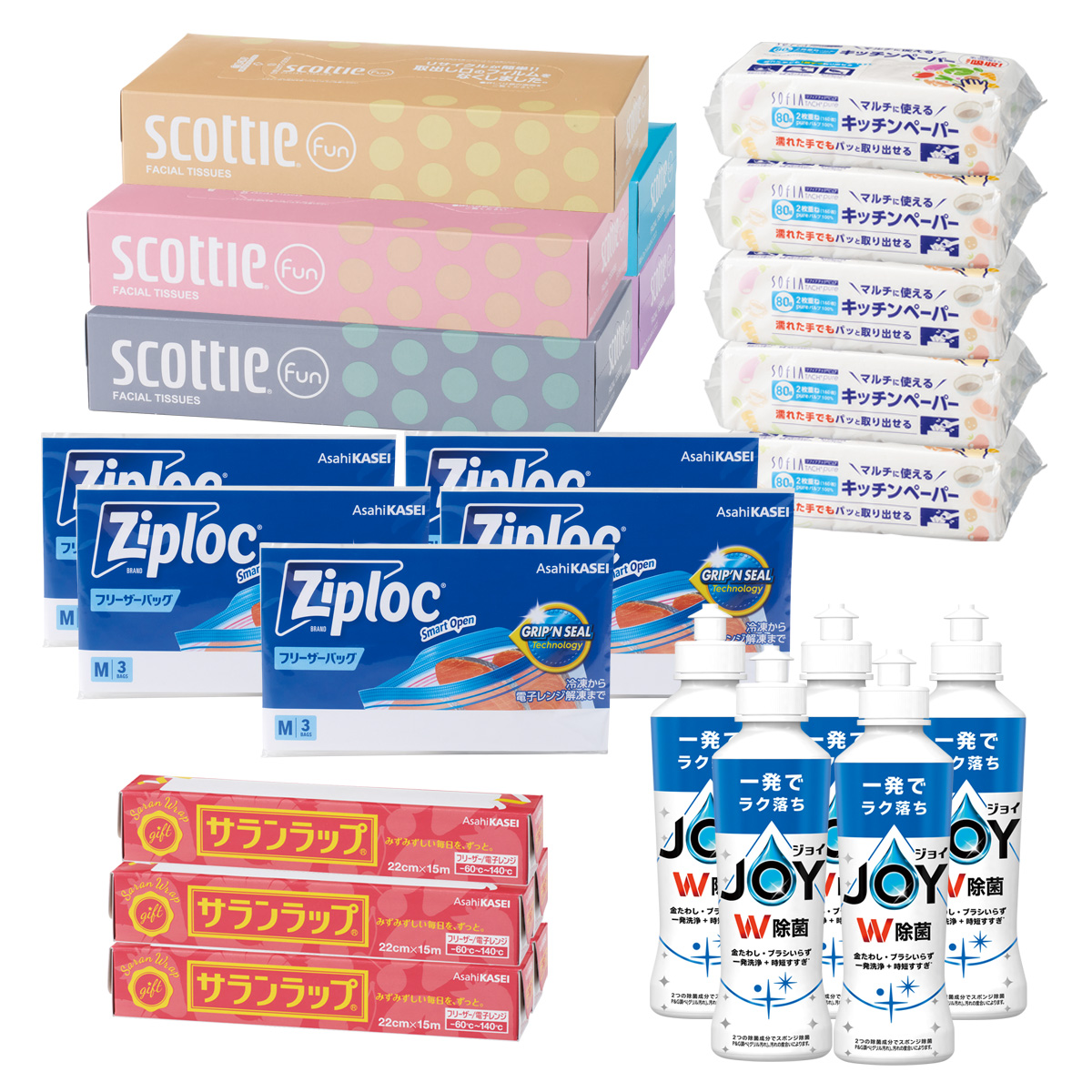 日用品 5品種取混ぜ 30個セット　37055