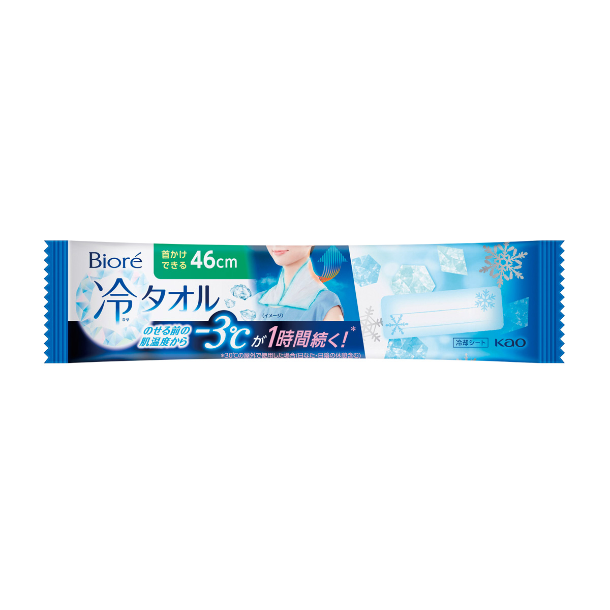 ビオレ 冷タオル1枚 無香性　37066