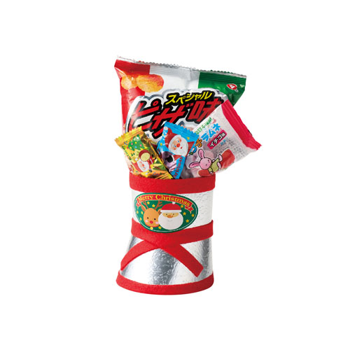 クリスマス銀靴ミニ　37445