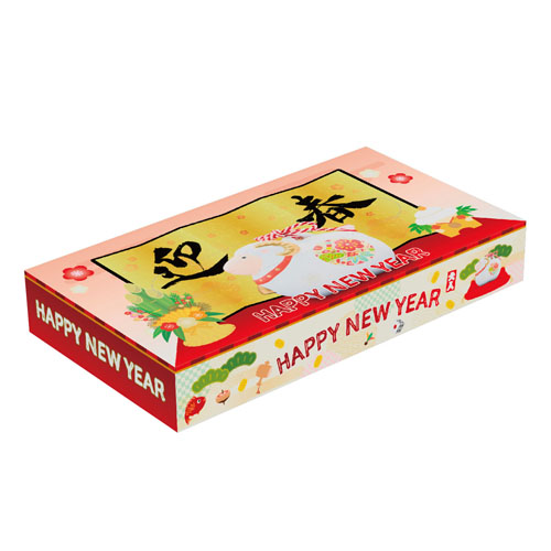 迎春BOXティッシュ40W　未　37473