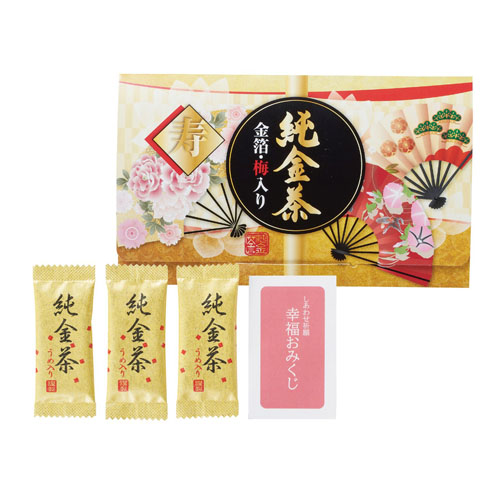 梅入り純金茶３包（おみくじ付）　35107　【軽減税率対象】