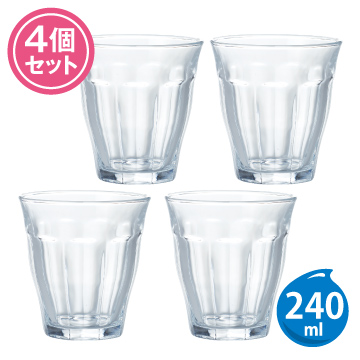 ピブレックス カフェグラス4個セット