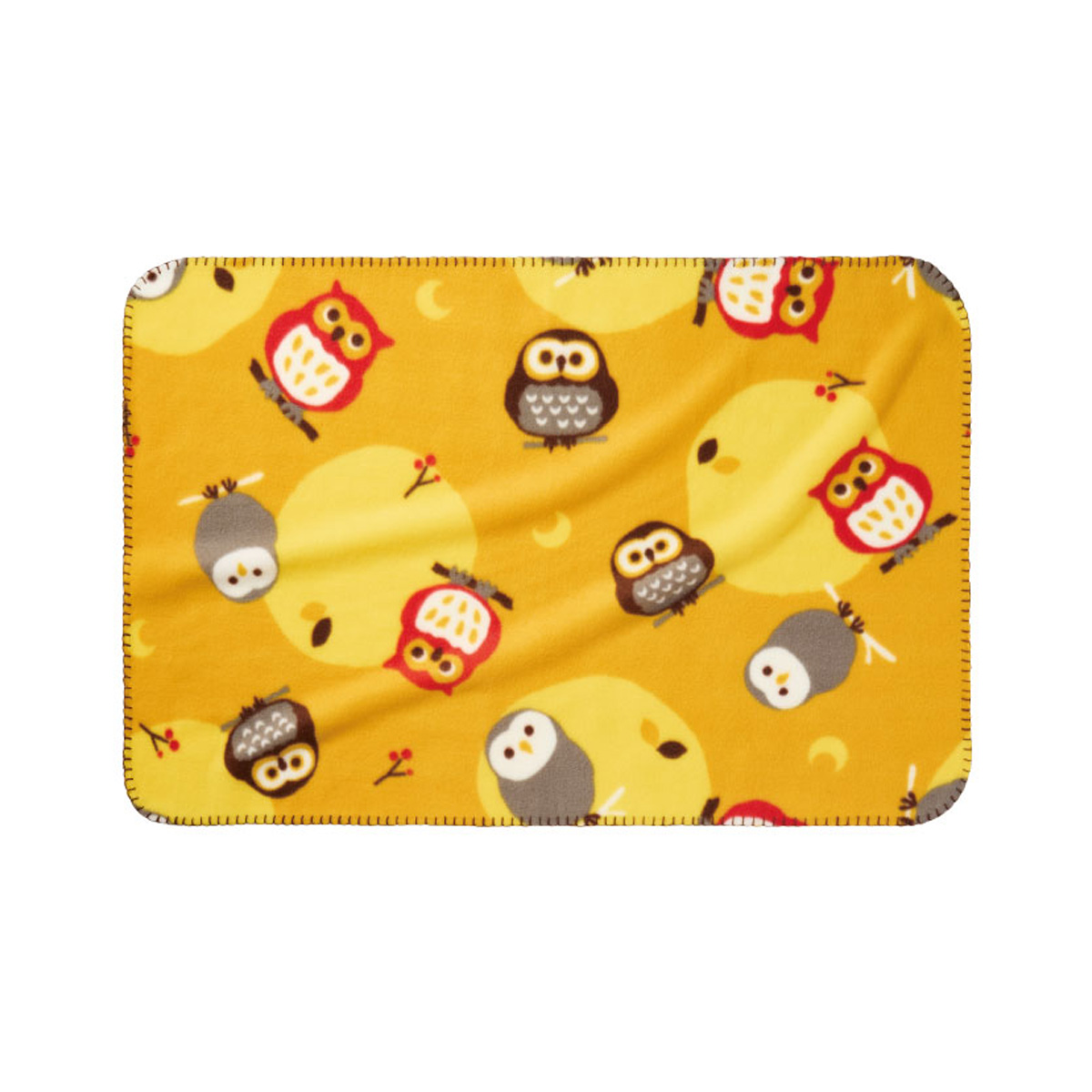 良いこといっぱいありますように ふくろうブランケット