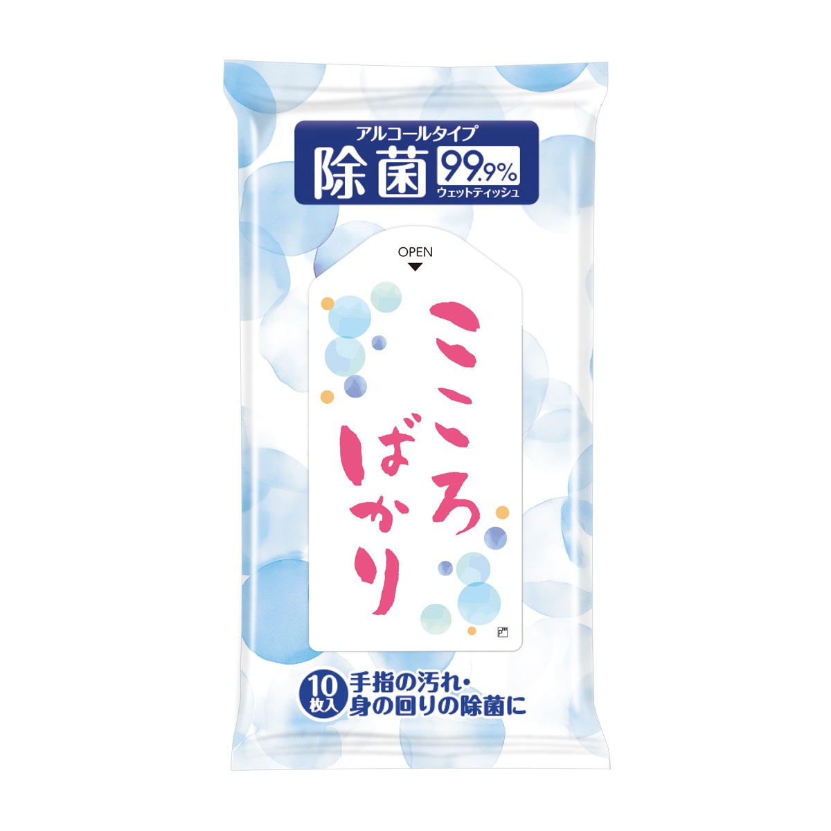 除菌ウェットティッシュ こころばかり　0555001-3