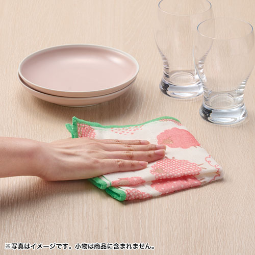 ありがとうの気持ちです ひつじさんかや織ふきん　0255401