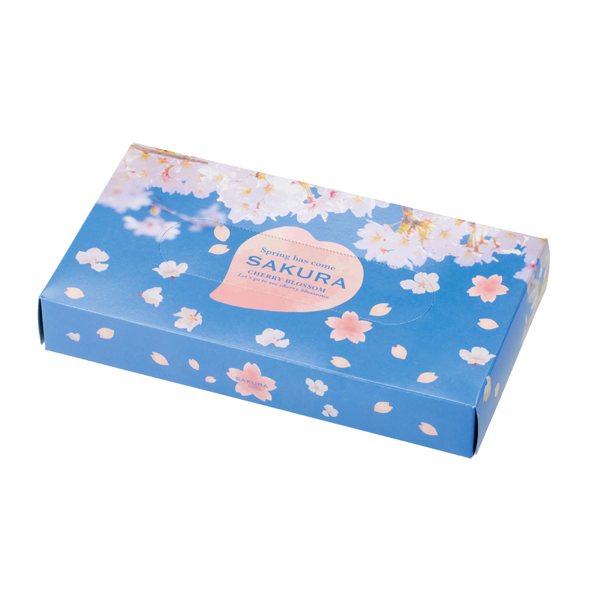 SAKURA／ボックスティッシュ40W　46107