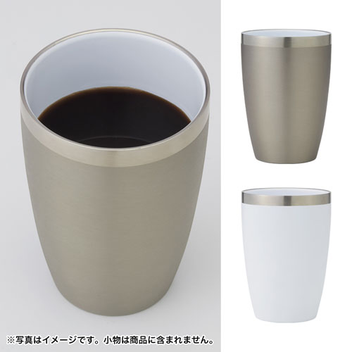 セラミック加工ステンレス断熱タンブラー420ml　47105