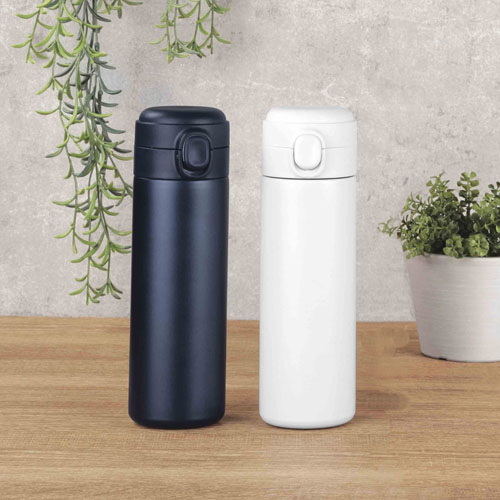 デイモ／ワンタッチ真空ステンレスボトル400ml　48061