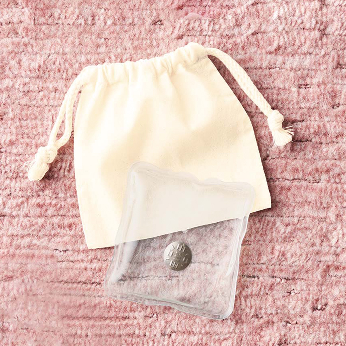 リウォームエコカイロ（巾着付）　ナチュラル TS-1827-008